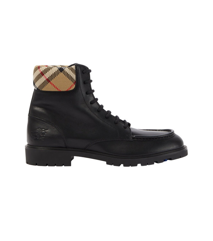 Photo: Burberry Rogue leather combat boots
