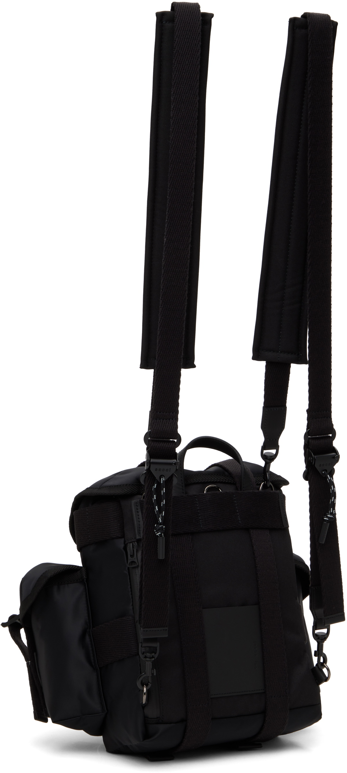 sacai Black Alice Small Backpack Sacai