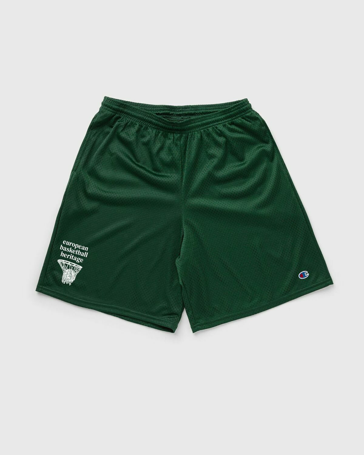 Bstn Brand Ebh Mesh Shorts Green Sport & Team Shorts