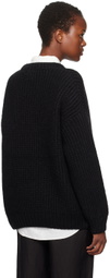 ANINE BING Black Sydney Sweater