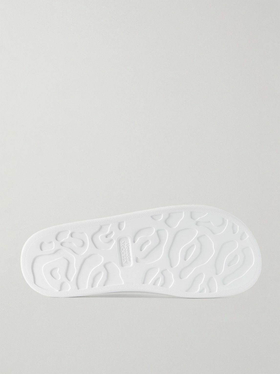 McQueen - Exagerrated-Sole Rubber Slides - Neutrals