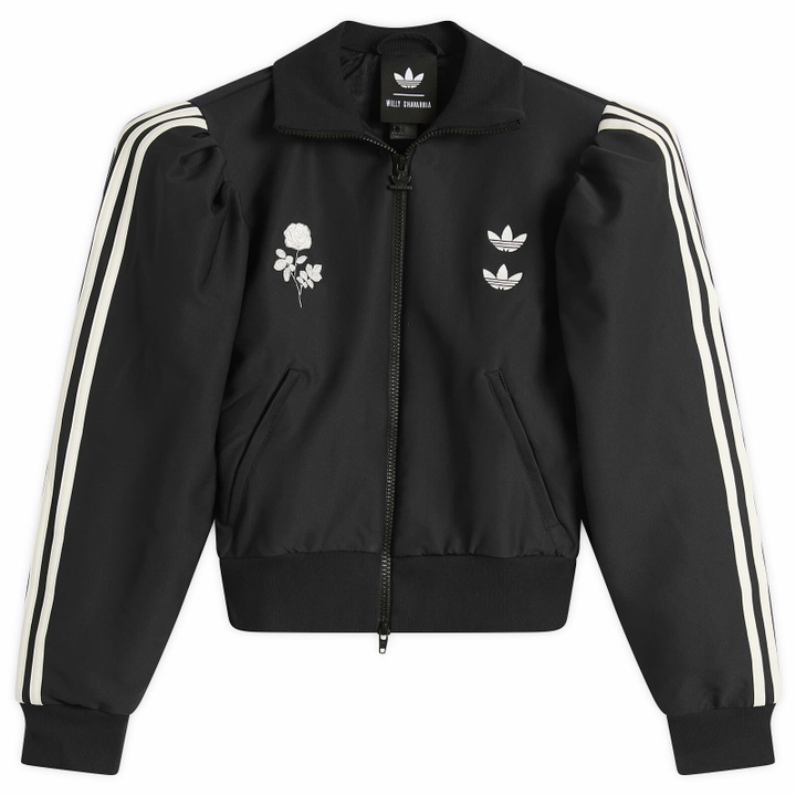 Photo: Adidas Women's x Willy Chavarria Princess Track Jacket in Black