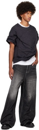 Karmuel Young Black Transform Oversized T-shirt