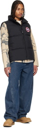 Canada Goose Black Lawrence Puffer Down Vest