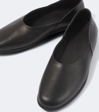 Stòffa Leather slip-on shoes