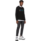 Kenzo Black Wool Kenzo Paris Sweater