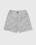 Arte Antwerp Quilted Bauhaus Shape Short Grey - Mens - Casual Shorts