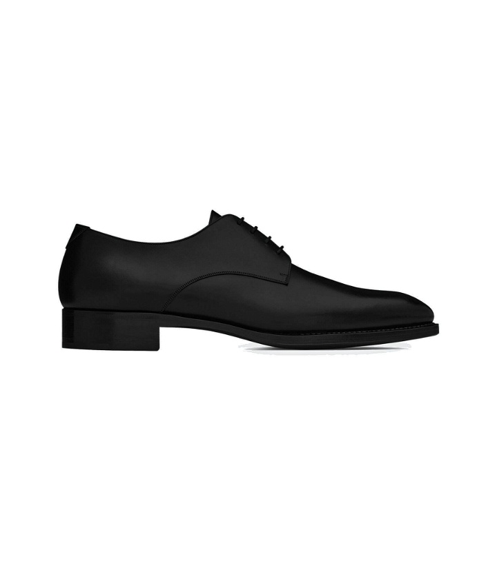Photo: Saint Laurent - Adrien leather Derby shoes