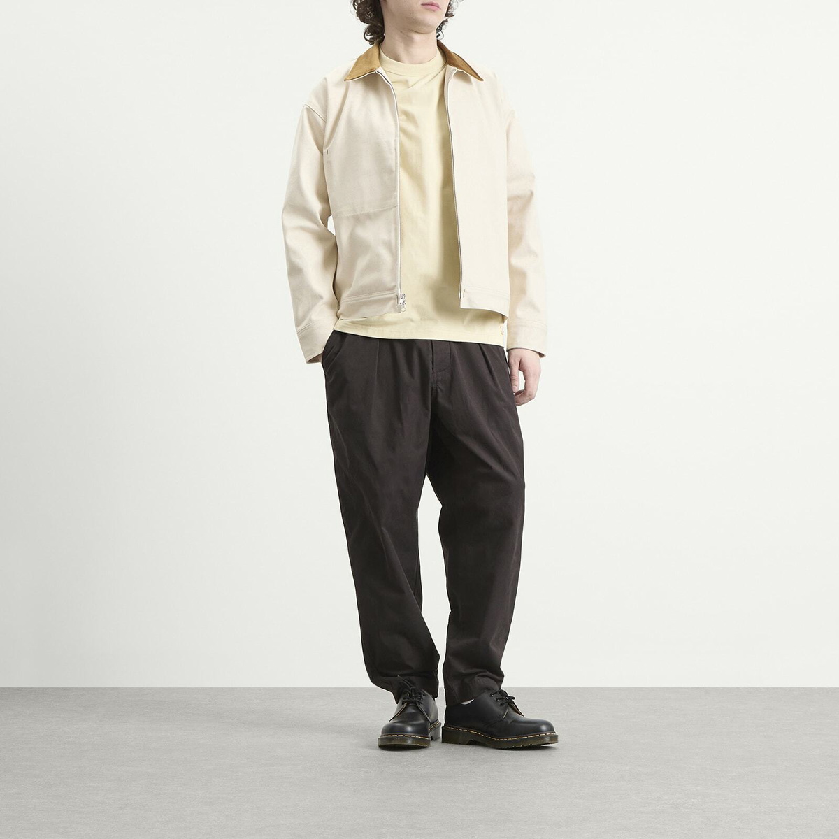 Armor-Lux Men's Heavyweight Pocket T-Shirt in Gravel