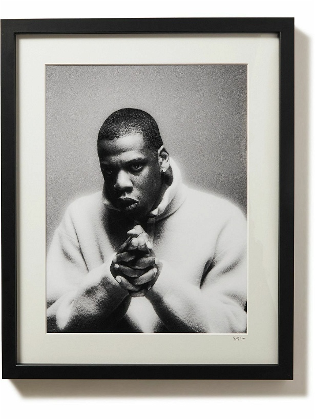 Photo: Sonic Editions - Framed 1998 Jay-Z Print, 16&quot; x 20&quot;