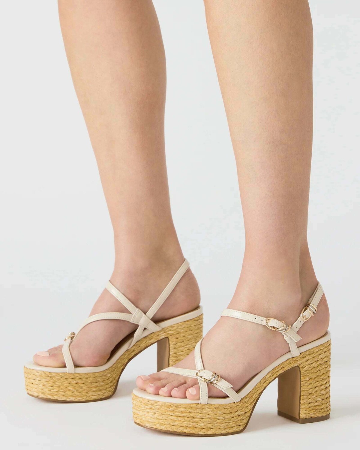 Steve Madden Jayce-R Heels in White