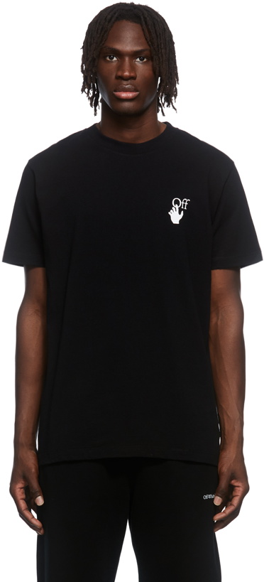 Photo: Off-White Black Caravaggio Lute Graphic T-Shirt