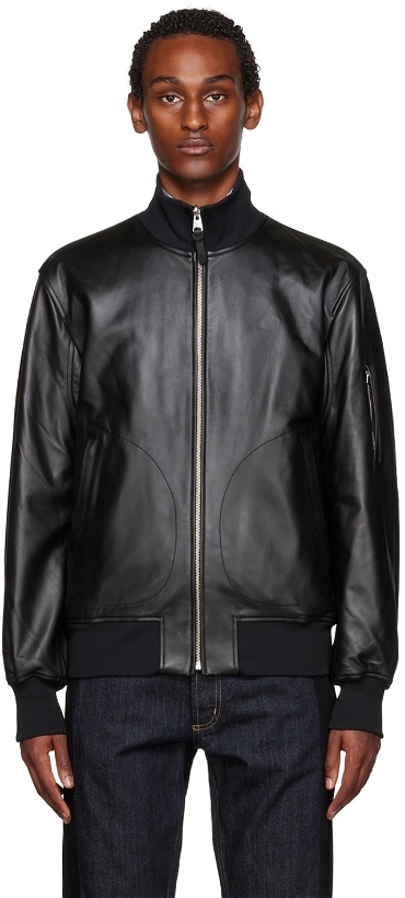 Photo: Mackage Black Easton Leather Jacket