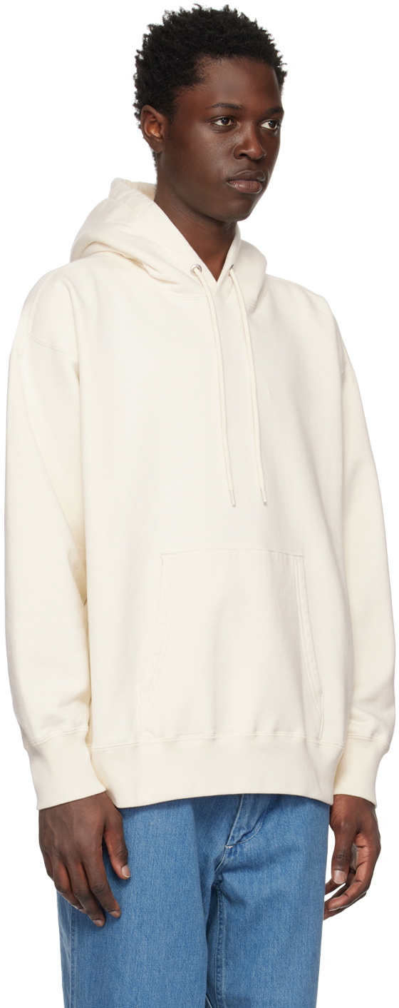 Nanamica Off-White Drawstring Hoodie