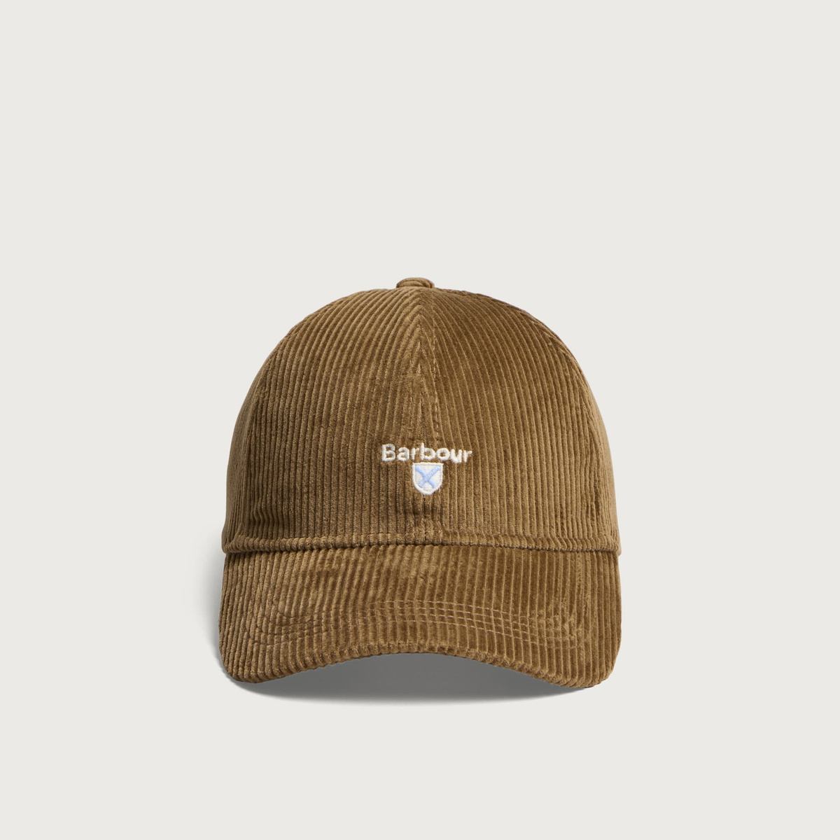 Barbour Men's Preston Corduroy Cap in Beige