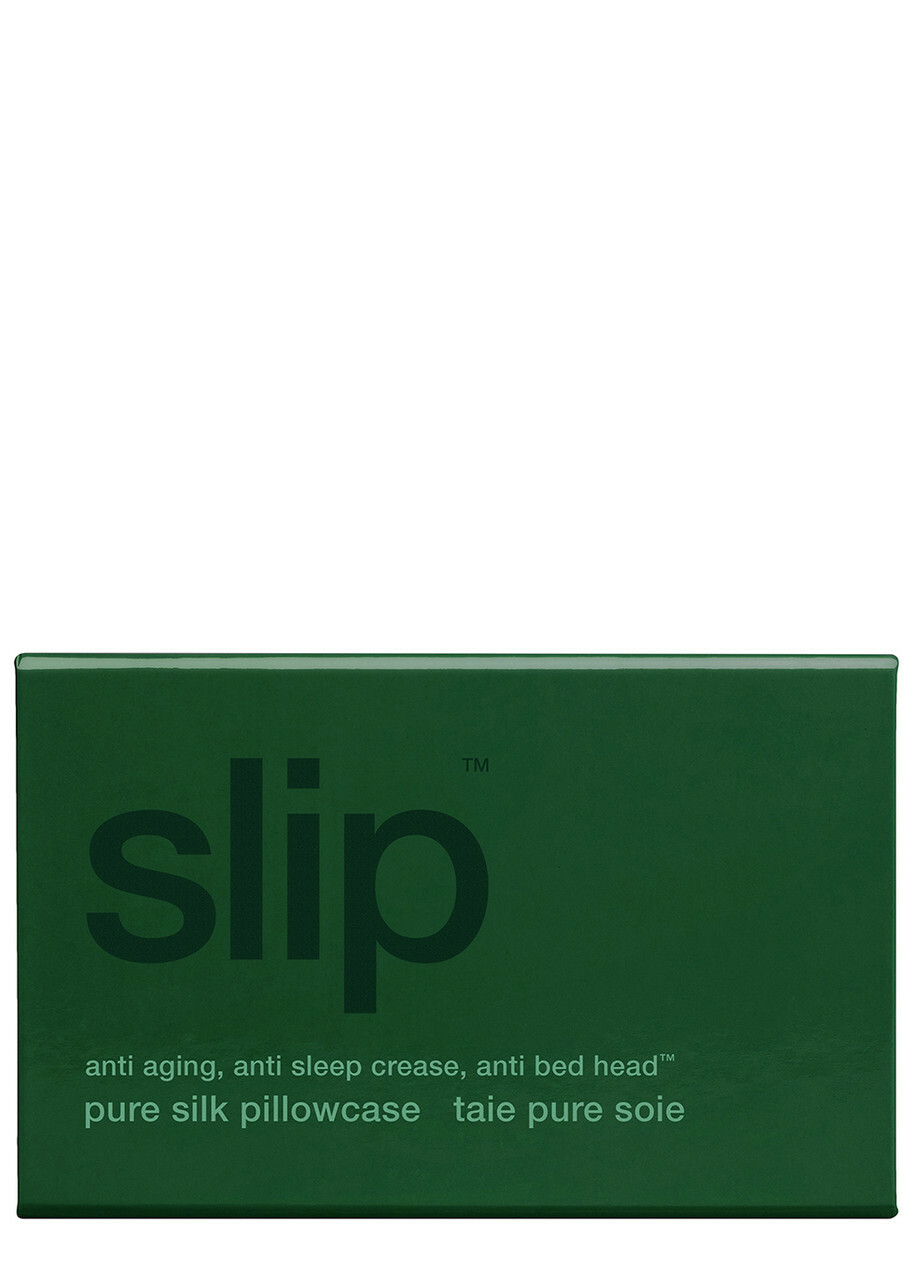 Slip Pure Silk Queen Pillowcase - Moss Green