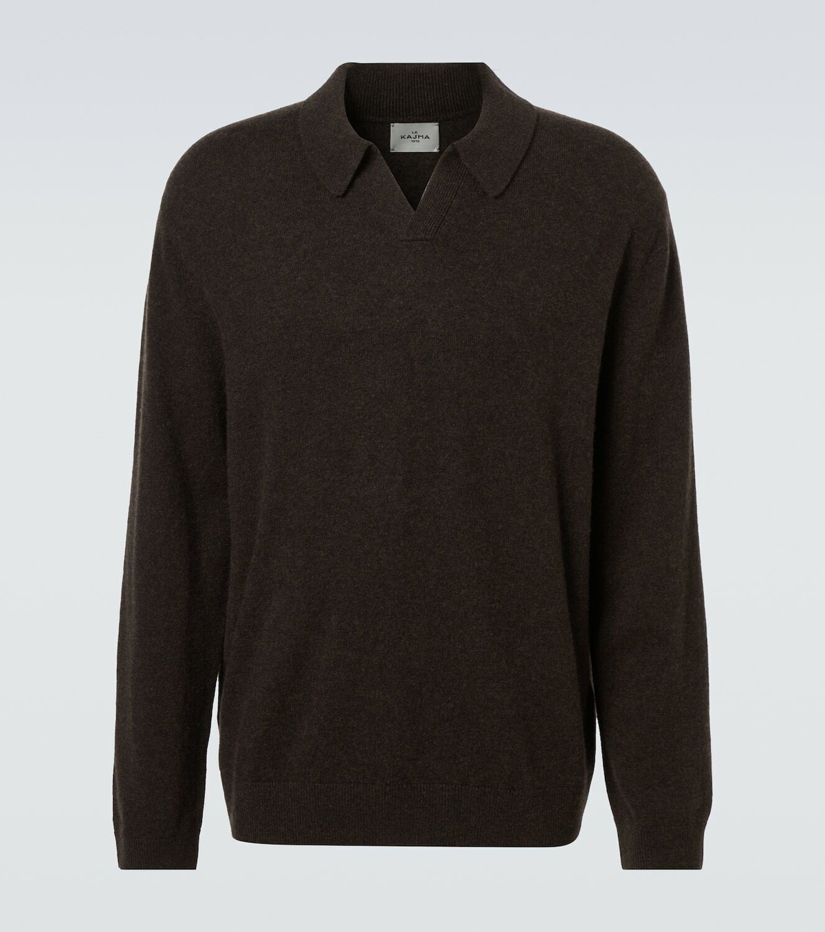 Le Kasha Gibson cashmere polo sweater
