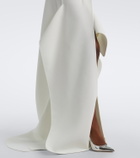 Maticevski Allude asymmetric halterneck jersey gown