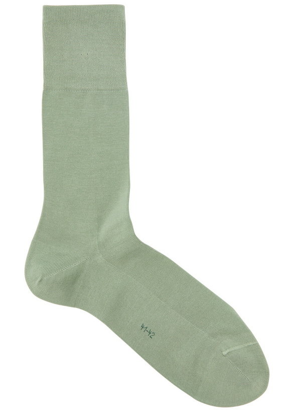 Photo: Falke Tiago Cotton-blend Socks Light Green