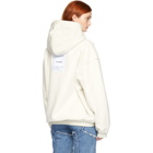 Vetements Off-White Inside-Out Shark Hoodie