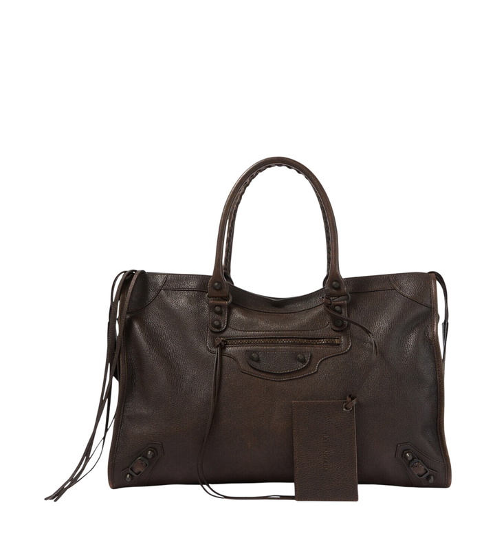 Photo: Balenciaga Le City Large leather tote bag