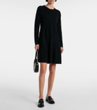 Jardin des Orangers Allude wool and cashmere minidress