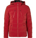 Aztech Mountain - Nuke Suit Waterproof Hooded Down Ski Jacket - Red