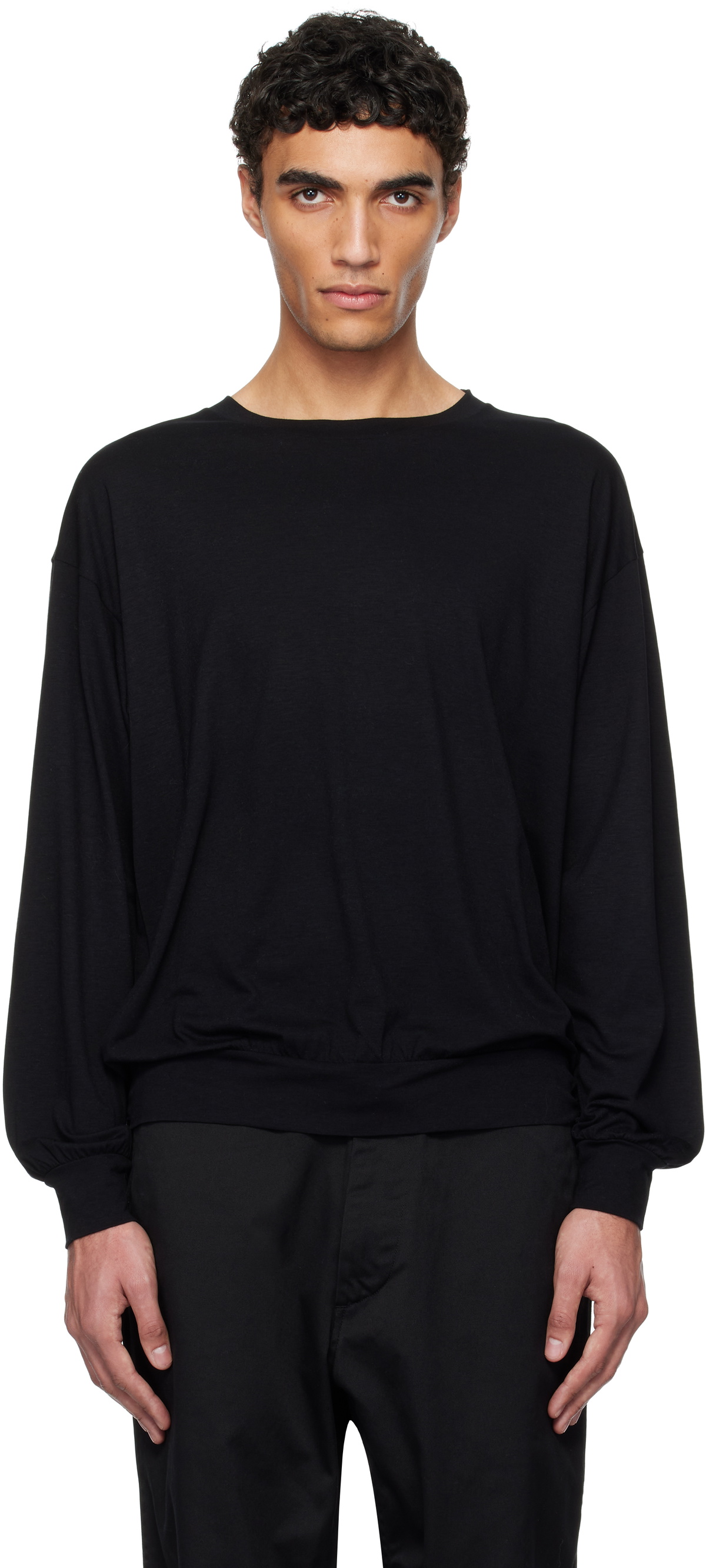 nanamica Navy KODENSHI Wool Sweater Nanamica nanamica Navy KODENSHI Wool Sweater Nanamica