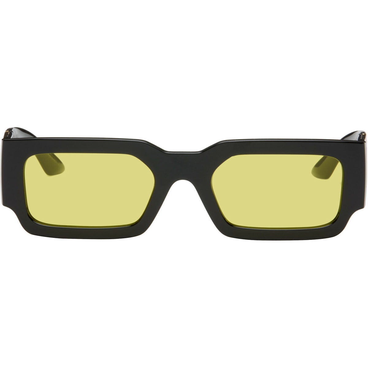 Versace Black Greca Maxi Sunglasses