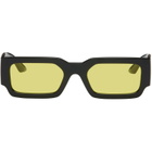 Versace Black Greca Maxi Sunglasses