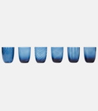 NasonMoretti - Idra set of 6 water glasses
