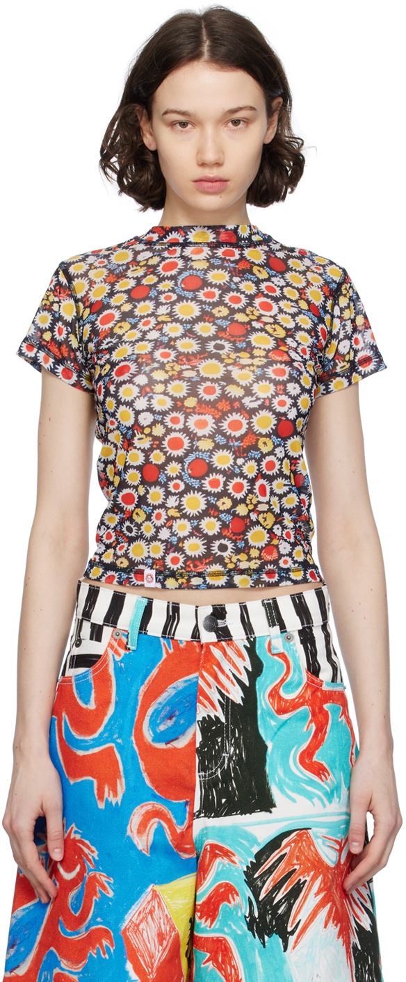 Photo: Charles Jeffrey LOVERBOY Multicolor Floral T-Shirt