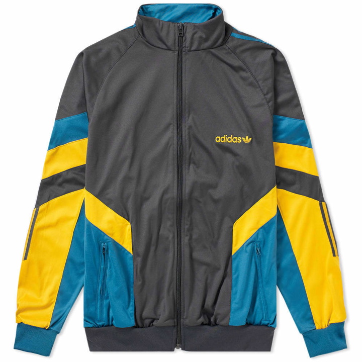 Photo: Adidas Aloxe Track Top Yellow