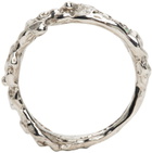 Vasiliki Silver Oysterling Gemstone Ring