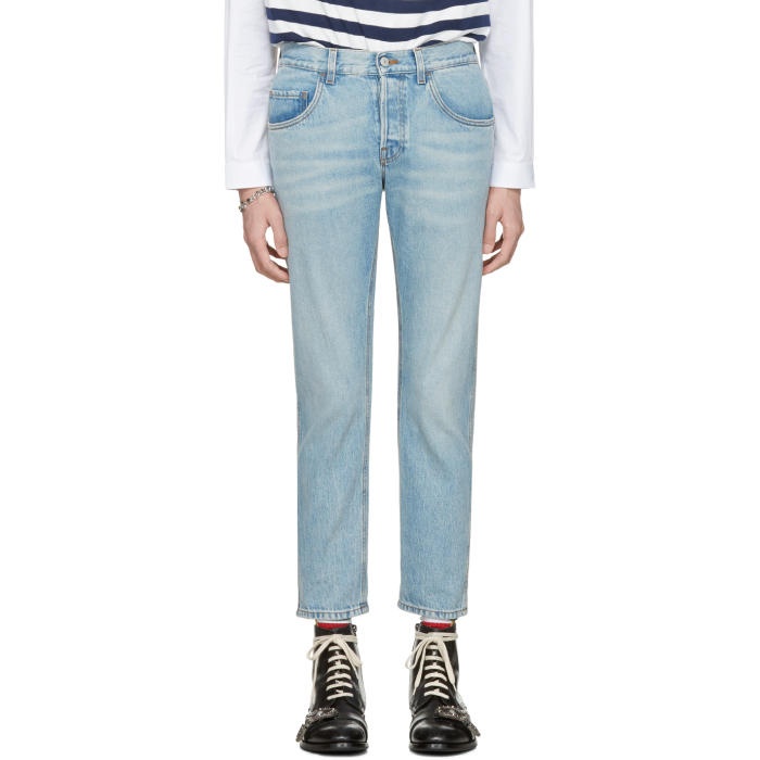 Photo: Gucci Blue Loved Jeans