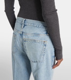 Frame Le Baggy Palazzo mid-rise wide-leg jeans