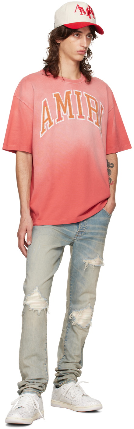 【関税込み】AMIRI ピンク Vintage オーバーサイズ Tシャツ AMIRI Pink Vintage Oversized T-shirt - T-Shirts - Compare