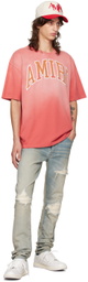AMIRI Pink Vintage Oversized T-shirt