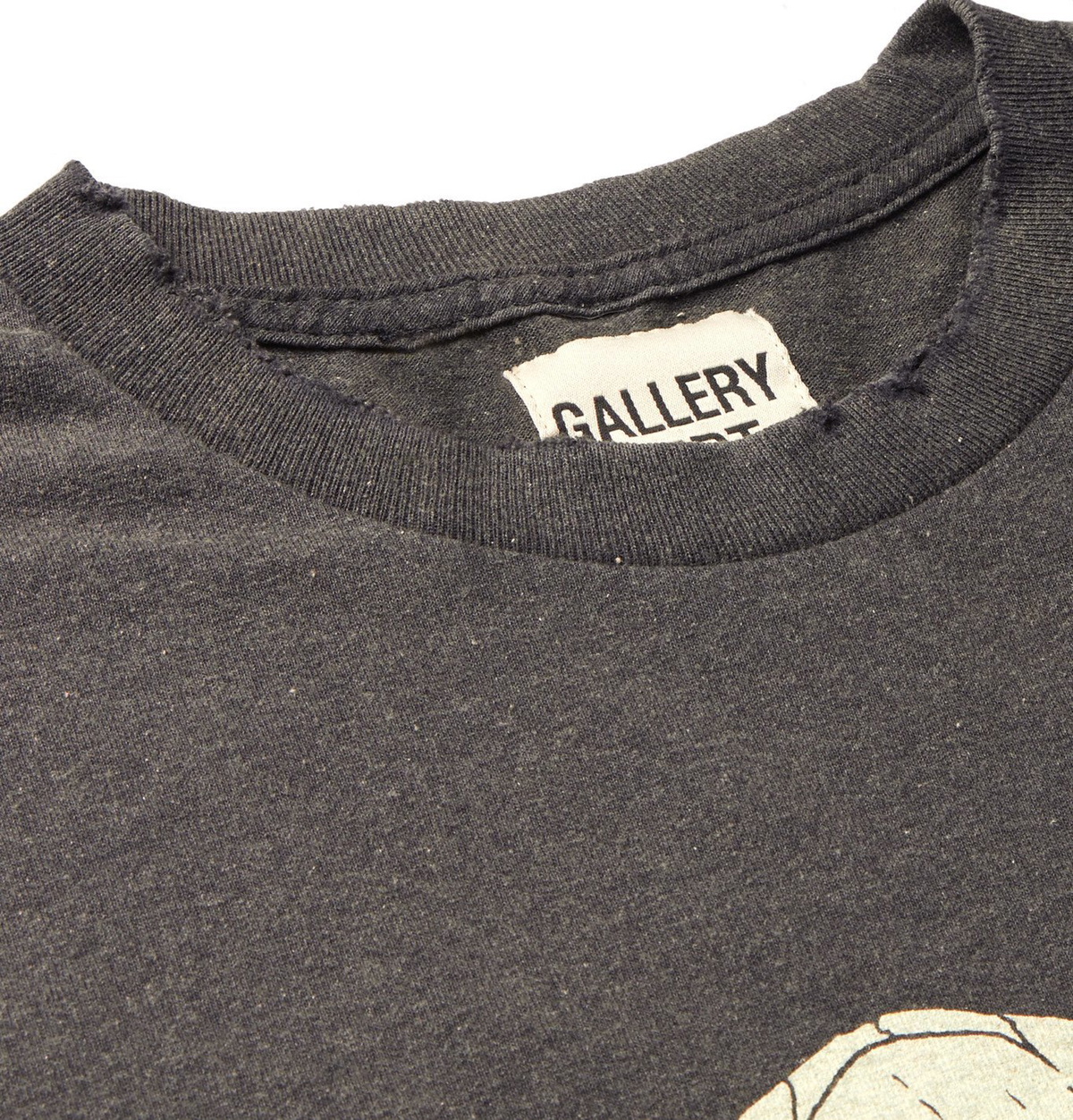 Gallery Dept. - Distressed Glittered Printed Cotton-Jersey T-Shirt ...