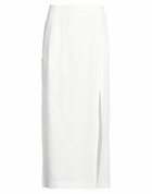 Issey Miyake Womens Maxi skirt in White