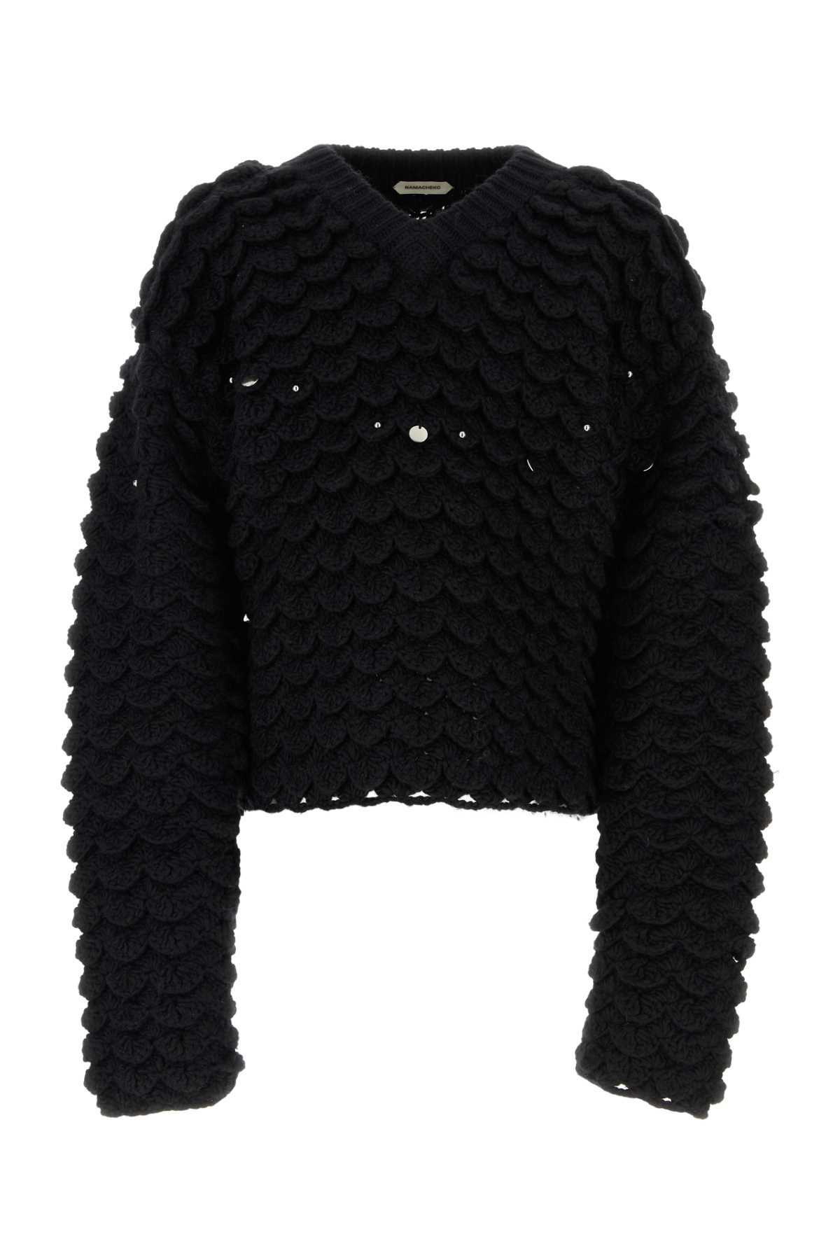 Namacheko Blue Mohair Klaus Cardigan Namacheko Namacheko Blue Mohair Klaus Cardigan Namacheko
