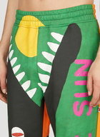 Walter Van Beirendonck - Banner Track Pants in Green