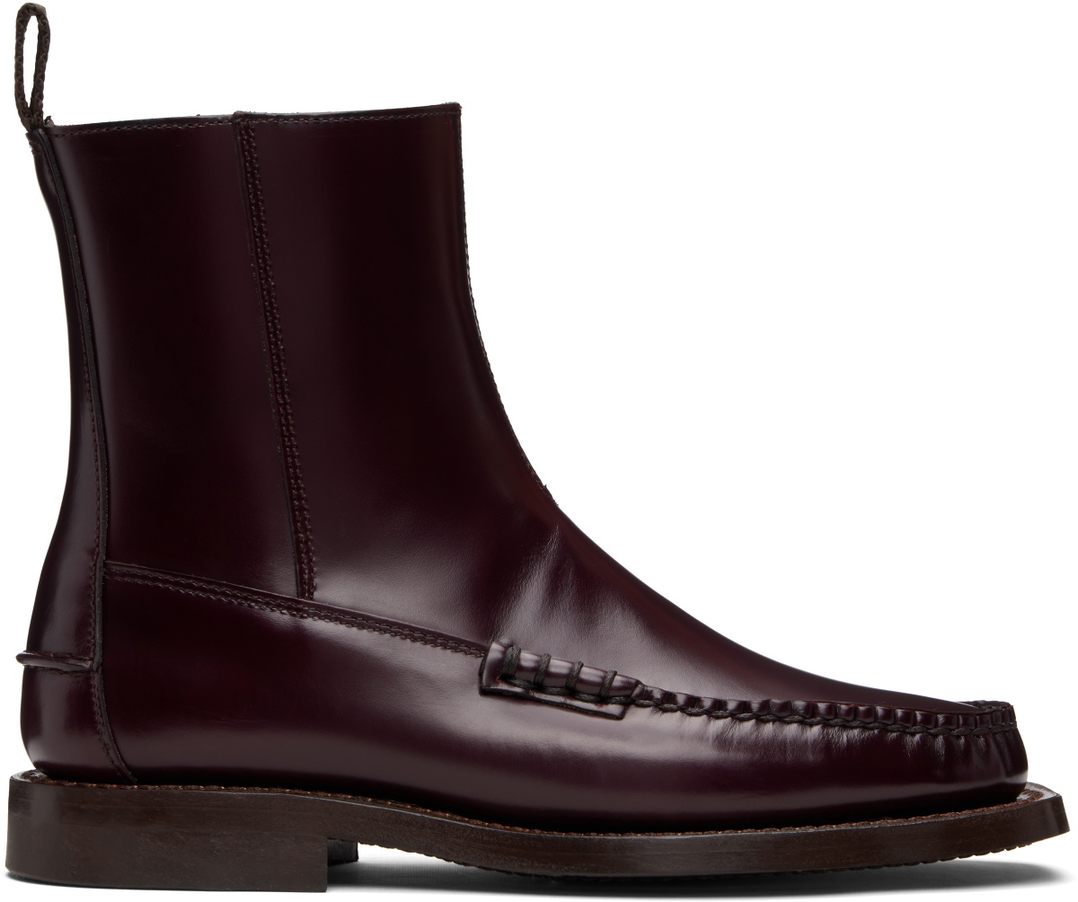 HEREU Burgundy Andreu Boots