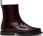 HEREU Burgundy Andreu Boots