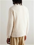 A Kind Of Guise - Brushed Organic Cotton Sweater - White