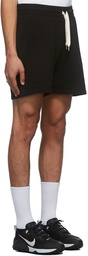 Casablanca Black Racing Cherub Embroidered Shorts