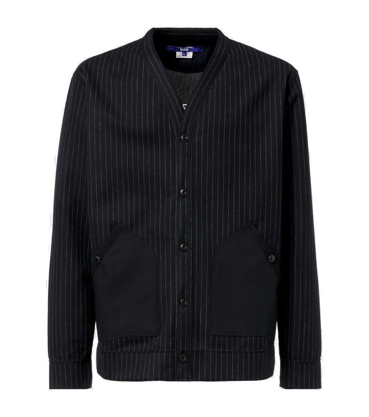 Photo: Junya Watanabe Striped wool-blend cardigan