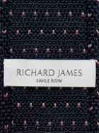 Richard James - 6cm Embroidered Knitted Silk Tie
