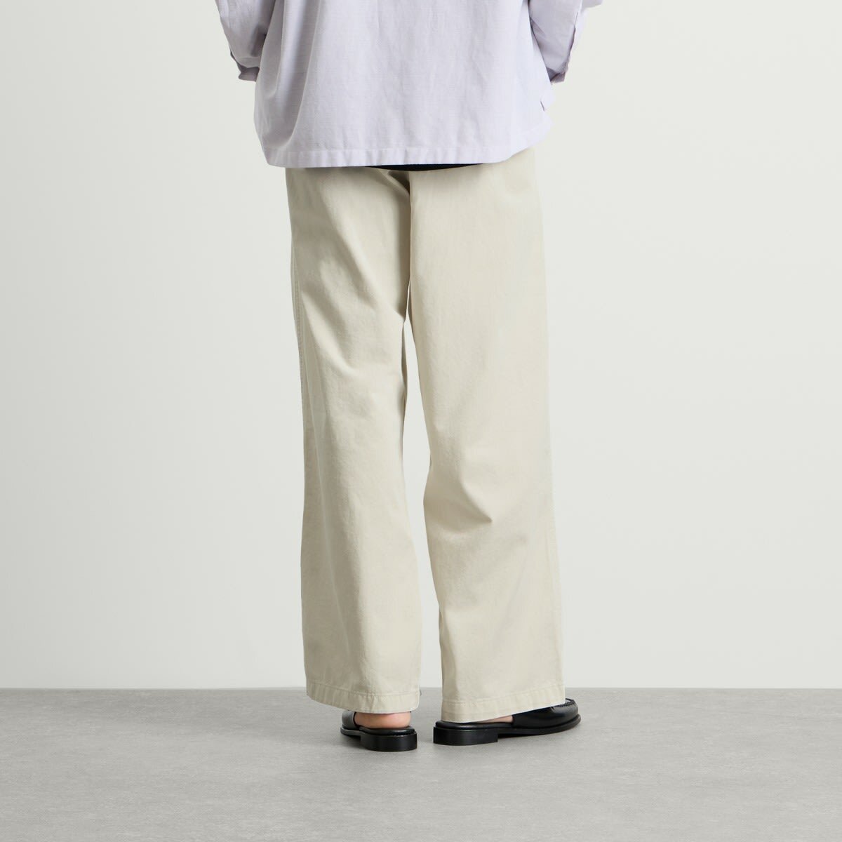END. Spin Trouser in Warm White