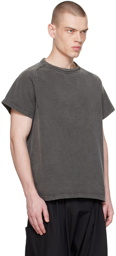 XENIA TELUNTS Gray Kapan T-Shirt